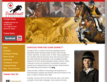 Tablet Screenshot of equestriantrainingboardinglessons.com